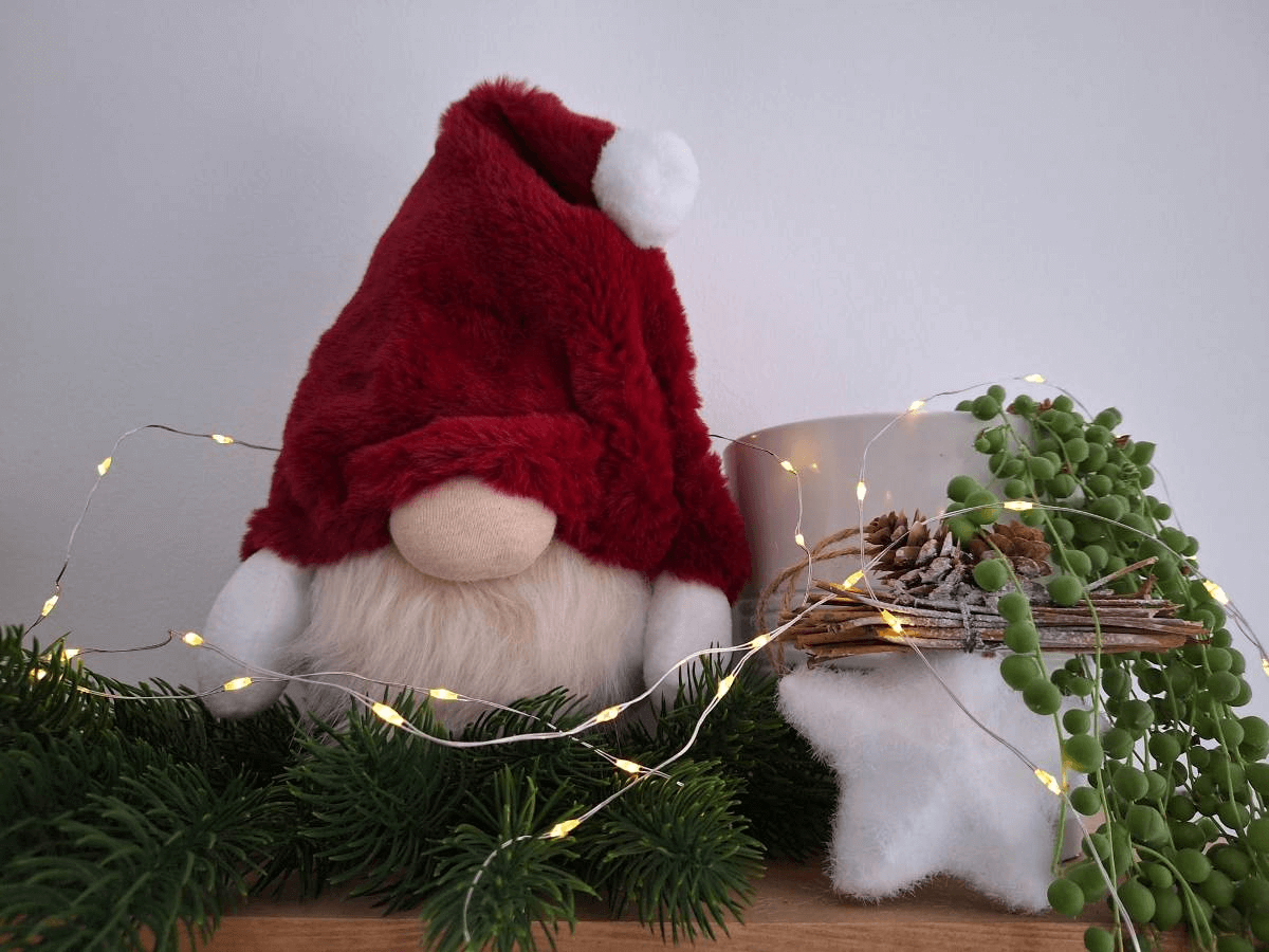 Décoration Gnome de Noël