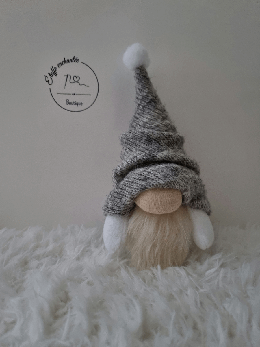 Petit Gnome de Noël Haldor - Face