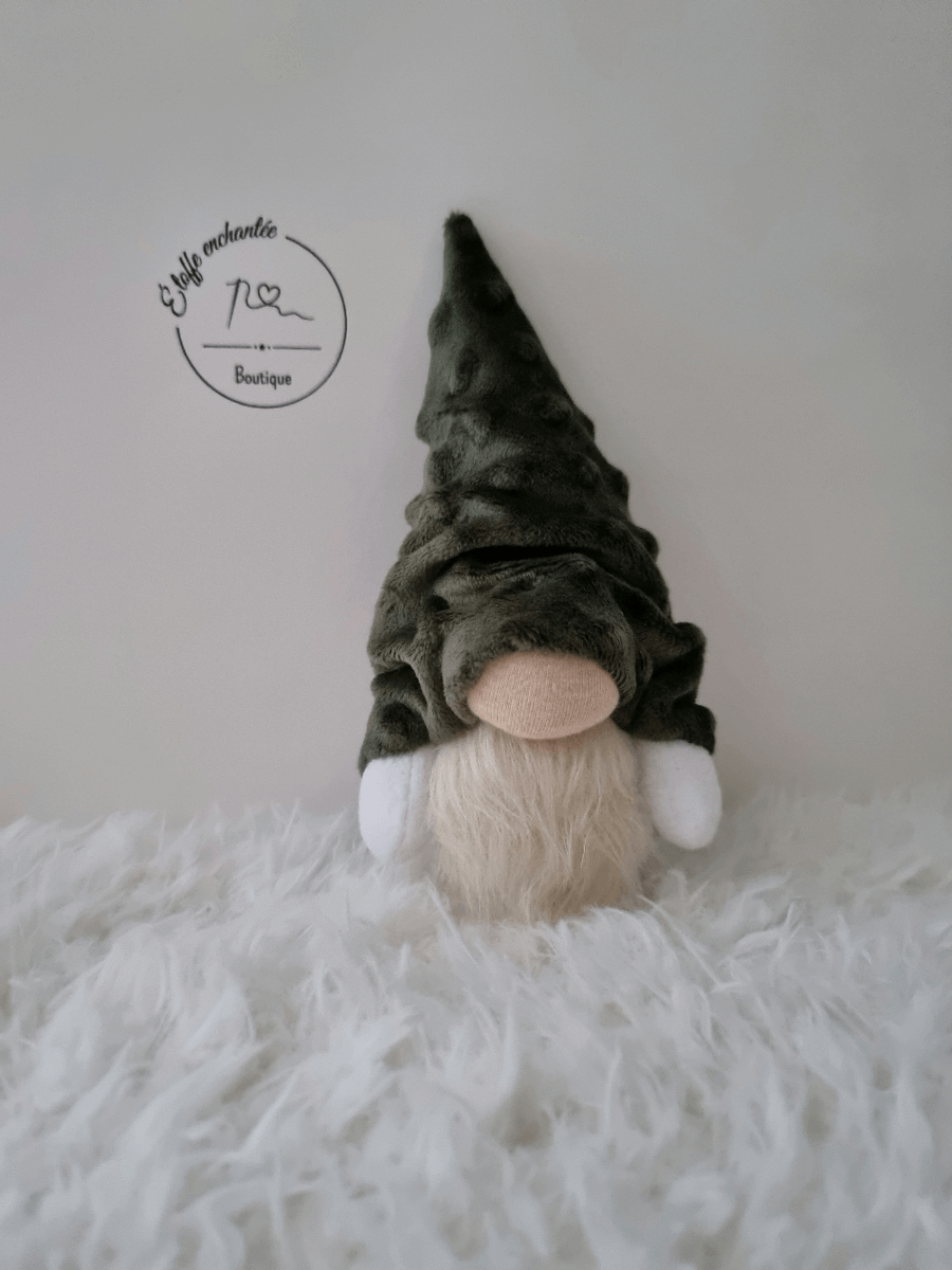 Petit Gnome de Noël Vidar - Face